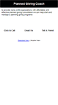 Mobile Screenshot of plannedgivingcoach.com